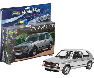 Revell 07072GF VW Golf Mk1 Gti Coche 1:24 Escala Plástico Modelo Set Inc. Paint