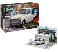 REVELL 07619 Set Regalo 1/24 30 Aniversario Caída del Muro Berlín - Trabant 60