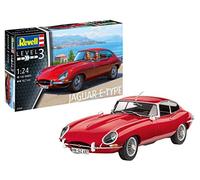 Revell 07668 Jaguar E-Type (Coupé) Kit de modelo de plástico sin construir/sin pintar, escala 1:24, rojo