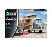 Revell 07674 VW T1 Camper Kit de Modelo de plástico sin Construir/sin Pintar Escala 1:24
