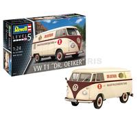 REVELL 07677 Kit De Auto VW T1 1/24 "Dr. Oetker"