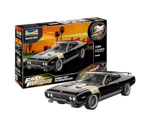 Revell 07692 Fast & Furious - Dominic's Plymouth GTX 1971 Escala 1:24 Kit de modelo de plástico sin construir/sin pintar