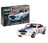 Revell 07716 1965 Shelby GT 350 R - Kit de modelo de plástico sin construir/sin pintar a escala 1:24