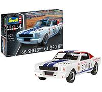 Revell 07716 1965 Shelby GT 350 R - Kit de modelo de plástico sin construir/sin pintar a escala 1:24