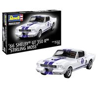 Revell 07736 1966 Shelby GT 350 R Stirling Moss escala 1:24 - Kit de modelo de plástico sin construir/sin pintar