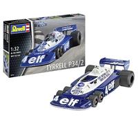 Revell 07741 Tyrrel P34/2 - Kit de modelo de plástico sin construir y sin pintar de 6 ruedas, escala 1:32