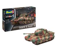 REVELL 1/35 KIT MILITAR TANQUE TIGER II AUSF.B HENSCHEL TORRET MODELO