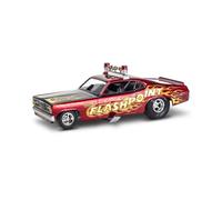 Revell 14528 '70 Plymouth Duster Funny Car 1:24 Escala 100 piezas Nivel de habilidad 4 Modelo de coche Kit de construcci n Blanco transparente