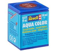 Revell 36137 Aqua Color - Pintura acrílica Mate (18 ml), Color Rojo Teja