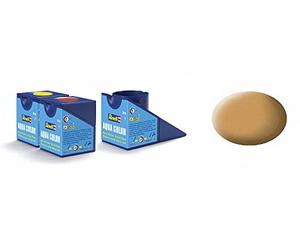Revell 36188 18ml pintura acrílica - pinturas acrílicas (marrón, mate, 2 h, 3 h, 18 ml)