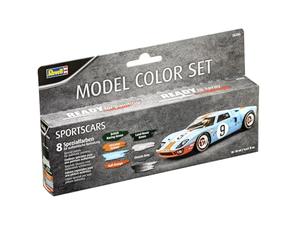 Revell 36202 Model Color - Sportscars - 8 pinturas acrílicas de 17 ml