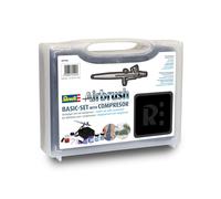 Revell 39195-Accesorio-Aerógrafo Estárter Set Con Compresor - Nuevo