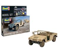 Revell 63366 - Juego de modelos HMMWV M1097A2 escala 1:35, kit de modelo de plástico sin construir/sin pintar con accesorios