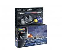 JUEGO MODELO REVELL 65181 BATTLESHIP GNEISENAU MAQUETA CON ACCESORIOS BÁSICOS 1/