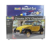 Revell - Maqueta Modelo Set Citroën 2CV Charleston, Escala 1:24 (67095)