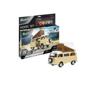 Revell 67676 - Juego de Modelos VW T2 Camper para Principiantes con Sistema Easy Click, Kit de Arranque con Accesorios básicos, sin lacar