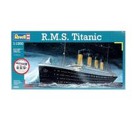Revell 75804 Kit de iniciación R.M.S. Titanic escala 1:1200 Kit de modelo de plástico sin construir con accesorios