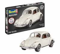 Revell 77681 Kit de iniciación VW Beetle escala 1:32 Kit de modelo de plástico sin construir con accesorios