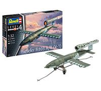 Revell B Fieseler Fi103 V-1 Rocket Escala 1:32 Kit de Modelo, Color sin barnizar, mittelgroß (03861)