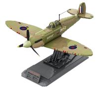 Revell Brick System 00962 Iron Maiden Spitfire MK.II Aces High - Kit de Modelo de ladrillo - Escala 1:18 sin Construir, 52.5 cm de Longitud, más de 2.500 Piezas, Incluye Figura de Eddie, Soporte de