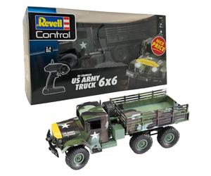 Revell Control 24439 RC Crawler US Army Truck - Coche teledirigido, diseño de Camuflaje
