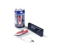 Revell Control I Mini RC Boot rojo I 2.4 GHz Control remoto I Embalaje lata I A prueba de explosión I Incluye batería y cargador I Longitud 7,5 cm I Idea regalo a partir de 8 años