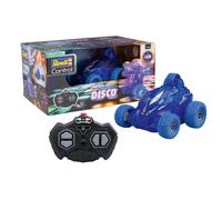 Revell Control, RC Stunt Car Disco, control remoto GHz, iluminación LED parpadea