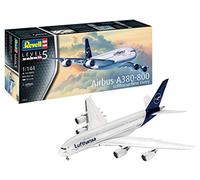 Revell GmbH Revell 03872 3872 1:144 Airbus A380-800 Lufthansa New Livery - Kit de Modelos de plástico, Multicolor, 1/144