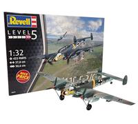 Revell-Messerschmitt Bf110 C-2/C-7, Escala 1:32 Kit de Modelos de plástico, Multicolor, 1/32 04961 4961