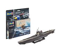 Revell GmbH Revell 65154 - Kit de Submarino alemán Tipo VII C/41, Multicolor, 1/93