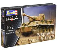 Revell - H Tank PzKpfw Vi Ausf H Tiger Tanque Modelo Kit, 1: 72 Escala, 1 Scale (03262)