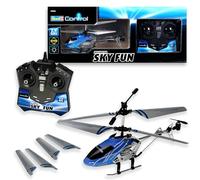 Revell - Helicóptero Sky Fun RTF/3CH con radiocontrol, 2.4 GHz (23982), para niños
