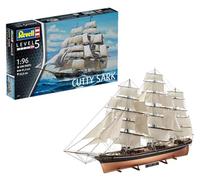 Revell Juego de construcción, maqueta de barco 1:96 - Cutty Sark a escala 1:96, nivel 5, réplica exacta con muchos detalles, barco, 05422