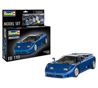 Revell Juego de modelo 67353 Bugatti EB110 escala 1:24 sin construir/sin pintar kit de modelo de plástico con accesorios