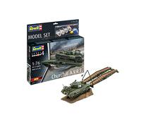 Revell Kit de maqueta Churchill A.V.R.E. 63297 Escala 1:76 Aqua