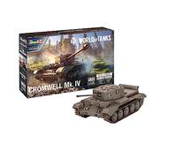 Revell Kit de construcción British Tank Cromwell I Producto oficial de World of Tanks I Código de bonificación para World of Tanks I Réplica detallada I para entusiastas de los tanques I Escala 1:72