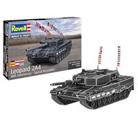 Revell Leopard 2A4 Special Decoration 40th Anniversary | Maqueta de tanques del ejército alemán 1:35 con 212 piezas | Leopard 2A4 con decoración de aniversario | Nivel 4 a partir de 12 años