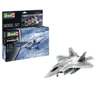 Revell Lockheed Martin F-22A Raptor - Maqueta de avión de combate con sigilo (in