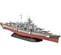 Revell - Maqueta Battleship Bismarck, Kit nodello, Escala 1:700 (5098) (05098)