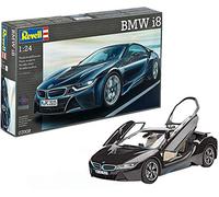 Revell- BMW i8 Maqueta Coche, Color Negro (07008)