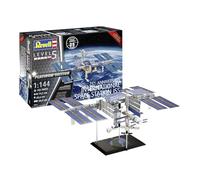 Revell Maqueta de construcción I Set de Regalo 25th Anniversary ISS Platinum Edition I INT. Estación Espacial I 250 Piezas I Escala 1:144 I para niños y Adultos a Partir de 13 años