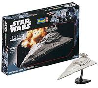 Revell Maqueta de Star Wars Imperial Star Destroyer en Escala 1: Niveles 12300, 3, réplica exacta con Muchos Detalles, fácil Pegar y para pintarlas, 03609