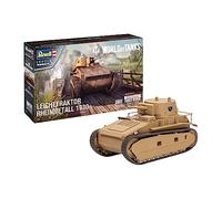 Revell Maqueta de Tractor Ligero Rheinmetall 1930 I Producto Oficial de World of Tanks I Código de bonificación para World of Tanks I Réplica Detallada I Calcomanías Estilos WOT I Escala 1:35