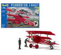 Revell - Maqueta Fokker DR. I Manfred Von Richthofen, Kit de Modelo, Escala 1:28 (4744) (04744)