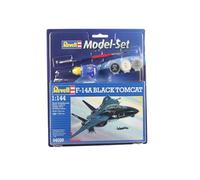 Revell - Maqueta Modelo Set F-14A Black Tomcat, Escala 1:144 (64029)