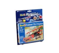 Revell - Maqueta modelo set Fokker Dr. 1 triplane, escala 1:72 (64116)