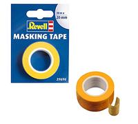 Revell Masking Tape, Longitud 10 Metros Cinta de carrocero (20mm), Color Amarillo, 20 mm (39696)