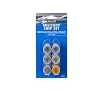 Revell- Military Ship Set Pintura Acrilica, 8+ Años, Multicolor 39073