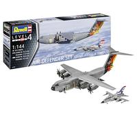 Revell Modellbau I Air Defender I Bausatz I Bausatz I Escala 1:144 I 223 piezas I Bastelset ab 12 Jahre I Precision Meisterwerk am Sky