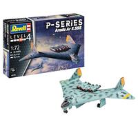 Revell Modellbau I AR555 (P-Series) I Bausatz I Maßstab 1:72 I 98 Teile I Bastelset ab 12 Jahren I Realistische Réplica I Precise Flugzeug Modell